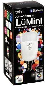 TABU LUMEN LUMINI TL100 APP ENABLED COLOR SMART MOOD LIGHT E14/E27 3W