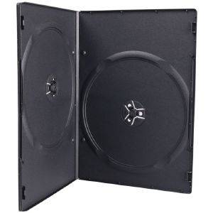 ESPERANZA CASE 2 DVD 7MM ULTRA SLIM BLACK HAND PACKING ESPERANZA CASE 2 DVD 7MM ULTRA SLIM BLACK HAND PACKING