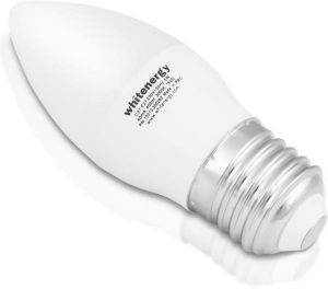  WHITENERGY LED 10XSMD2835 C37 E27 5W 230V WARM WHITE MILKY