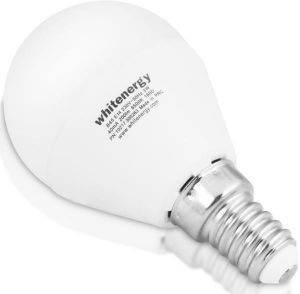  WHITENERGY LED 7XSMD2835 B45 E14 3W 230V COLD WHITE MILKY