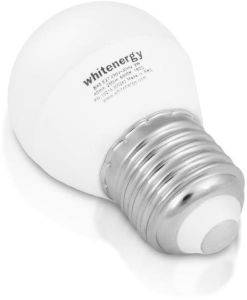  WHITENERGY LED 10XSMD2835 B45 E27 5W 230V COLD WHITE MILKY