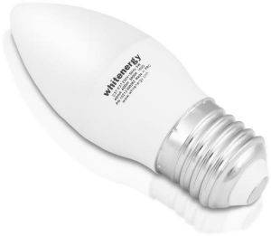 ΛΑΜΠΤΗΡΑΣ WHITENERGY LED 10XSMD2835 C37 E27 5W 230V COLD WHITE MILKY ΛΑΜΠΤΗΡΑΣ WHITENERGY LED 10XSMD2835 C37 E27 5W 230V COLD WHITE MILKY