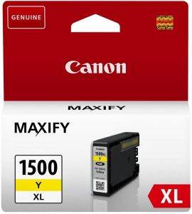   CANON PGI-1500XL Y  MAXIFY SERIES YELLOW  OEM:9195B001