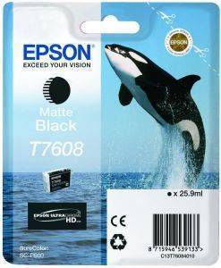   EPSON MATTE BLACK T7608  OEM:C13T76084010