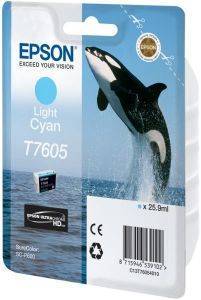   EPSON T7605 LIGHT CYAN  OEM:C13T76054010