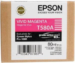   EPSON T580 VIVID MAGENTA  OEM: C13T580A00