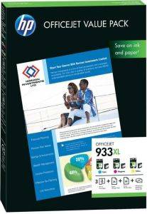   HEWLETT PACKARD NO 933XL VALUE PACK (75 SHEETS A4)  OEM:CR711AE