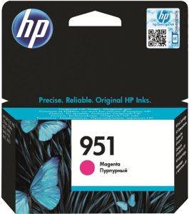 HEWLETT PACKARD ΓΝΗΣΙΟ ΜΕΛΑΝΙ HEWLETT PACKARD NO.951 ΓΙΑ OFFICEJET PRO 8100/8600 MAGENTA OEM: CN051AE