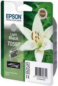 ΓΝΗΣΙΟ ΜΕΛΑΝΙ EPSON ΓΙΑ STYLUS PHOTO R2400 LIGHT BLACK OEM: C13T05974010 ΓΝΗΣΙΟ ΜΕΛΑΝΙ EPSON ΓΙΑ STYLUS PHOTO R2400 LIGHT BLACK OEM: C13T05974010