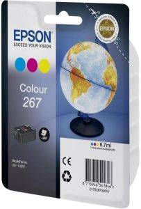 ΓΝΗΣΙΟ ΜΕΛΑΝΙ EPSON 267 COLOR ΜΕ OEM:C13T26704010 ΓΝΗΣΙΟ ΜΕΛΑΝΙ EPSON 267 COLOR ΜΕ OEM:C13T26704010