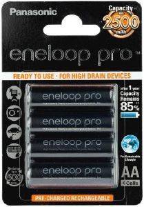 PANASONIC PANASONIC ENELOOP PRO BK-3HCDE AA 2500MAH LR6 4ΤΕΜ