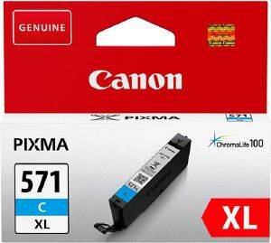ΓΝΗΣΙΟ CANON CLI-571XL CYAN ΜΕ OEM:0332C001 ΓΝΗΣΙΟ CANON CLI-571XL CYAN ΜΕ OEM:0332C001