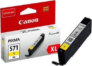 Εικόνα από ΓΝΗΣΙΟ CANON CLI-571XL YELLOW ΜΕ OEM:0334C001