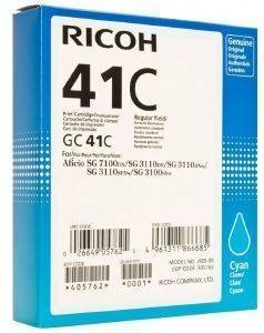 ΓΝΗΣΙΟ RICOH TONER GC-41 ΓΙΑ SG3110DN/3110DNW CYAN HC OEM: 405762 ΓΝΗΣΙΟ RICOH TONER GC-41 ΓΙΑ SG3110DN/3110DNW CYAN HC OEM: 405762