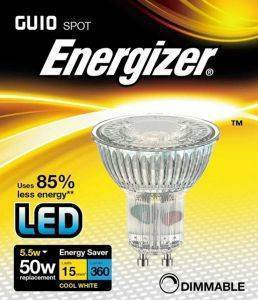  ENERGIZER LED SPOT GU10 5.5W 4000K DIMMABLE