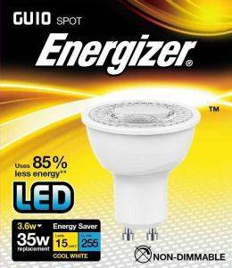 ΛΑΜΠΤΗΡΑΣ ENERGIZER LED SPOT GU10 3.6W 4000K ΛΑΜΠΤΗΡΑΣ ENERGIZER LED SPOT GU10 3.6W 4000K