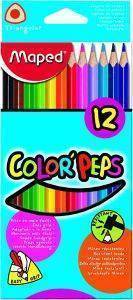 ΞΥΛΟΜΠΟΓΙΕΣ MAPED COLOR\' PEPS 12 ΧΡΩΜΑΤΑ ΞΥΛΟΜΠΟΓΙΕΣ MAPED COLOR\' PEPS 12 ΧΡΩΜΑΤΑ