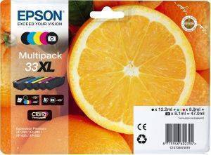 ΓΝΗΣΙΟ ΜΕΛΑΝΙ EPSON NO 33XL MULTIPACK ME ΟΕΜ:C13T33574010 ΓΝΗΣΙΟ ΜΕΛΑΝΙ EPSON NO 33XL MULTIPACK ME ΟΕΜ:C13T33574010