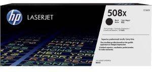 HEWLETT PACKARD ΓΝΗΣΙΟ HEWLETT PACKARD TONER 508X ΓΙΑ ENTERPRISE M552DN/ M553N BLACK HC OEM:CF360X