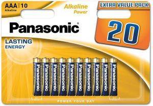  PANASONIC ALKALINE POWER LR03 3 20