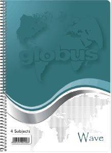 ΤΕΤΡΑΔΙΟ GLOBUS WAVE 17X25 4 ΘΕΜΑΤΩΝ ΠΡΑΣΙΝΟ ΤΕΤΡΑΔΙΟ GLOBUS WAVE 17X25 4 ΘΕΜΑΤΩΝ ΠΡΑΣΙΝΟ