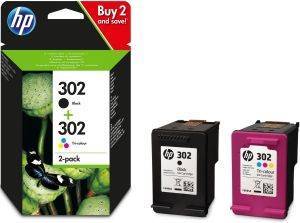 ΓΝΗΣΙΟ ΜΕΛΑΝΙ HEWLETT PACKARD NO 302 BLACK+TRI-COLOUR ΜΕ OEM:X4D37AE ΓΝΗΣΙΟ ΜΕΛΑΝΙ HEWLETT PACKARD NO 302 BLACK+TRI-COLOUR ΜΕ OEM:X4D37AE