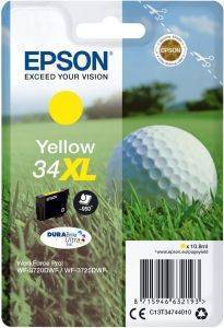 ΓΝΗΣΙΟ ΜΕΛΑΝΙ EPSON NO 34XL YELLOW ΜΕ OEM:C13T34744010 ΓΝΗΣΙΟ ΜΕΛΑΝΙ EPSON NO 34XL YELLOW ΜΕ OEM:C13T34744010