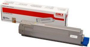  OKI TONER C801DN/801N/ 821DN/821N YELLOW OEM: 44643001