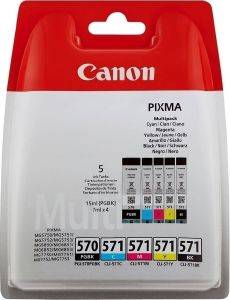������ ������ CANON PGI-570/CLI-571 (PGBK/C/M/Y/BK) �� OEM:0372C004