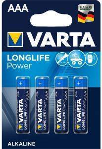 VARTA ΜΠΑTΑΡΙΑ VARTA LONGLIFE POWER 3A 4TEM