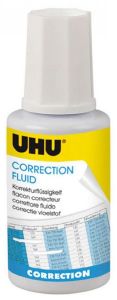 ΔΙΟΡΘΩΤΙΚΟ ΥΓΡΟ UHU CORRECTION FLUID 20ML ΔΙΟΡΘΩΤΙΚΟ ΥΓΡΟ UHU CORRECTION FLUID 20ML