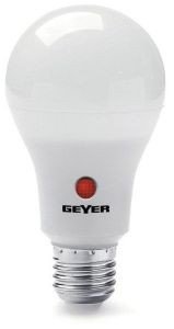 GEYER ΛΑΜΠΤΗΡΑΣ GEYER LED A60 E27 9W 4000K 830LM ΜΕ ΦΩΤΟΚΥΤΤΑΡΟ