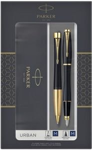  SET 2  PARKER URBAN MUTED BLACK G.C. DUOSET GIFT-BOX