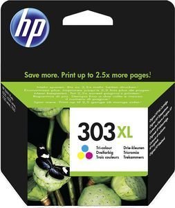 HEWLETT PACKARD ΓΝΗΣΙΟ ΜΕΛΑΝΙ HEWLETT PACKARD NO 303XL TRI-COLOUR ΜΕ OEM:T6N03AE