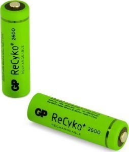 GP RECHARGEABLE BATTERY R6 AA 2600MAH NIMH 2 TMX