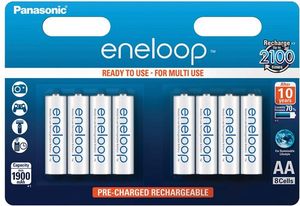 PANASONIC ENELOOP BK-3MDCE AA 1900MAH 8ΤΕΜ PANASONIC ENELOOP BK-3MDCE AA 1900MAH 8ΤΕΜ