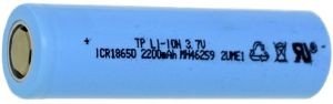 RECHARGEABLE BATTERY TERRA 18650 ICR18650-22E 3,7V2200MAH, LI-ION RECHARGEABLE BATTERY TERRA 18650 ICR18650-22E 3,7V2200MAH, LI-ION
