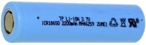 OEM RECHARGEABLE BATTERY TERRA 18650 ICR18650-22E 3,7V2200MAH, LI-ION