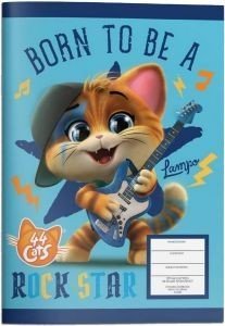 ΤΕΤΡΑΔΙΟ ΚΑΡΦΙΤΣΑ 17Χ25 44CATS 002 40Φ ΤΕΤΡΑΔΙΟ ΚΑΡΦΙΤΣΑ 17Χ25 44CATS 002 40Φ