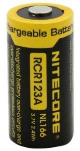  NITECORE RCR123A / 650MAH