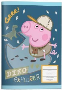 ΤΕΤΡΑΔΙΟ ΚΑΡΦΙΤΣΑ 17Χ25 PEPPA PIG 40Φ ΠΡΑΣΙΝΟ ΤΕΤΡΑΔΙΟ ΚΑΡΦΙΤΣΑ 17Χ25 PEPPA PIG 40Φ ΠΡΑΣΙΝΟ