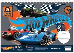 MUST ΜΠΛΟΚ ΖΩΓΡΑΦ HOT WHEELS 02 23X33 40ΦΥΛ ΑΥΤΟΚ-ΣΤΕΝΣΙΛ