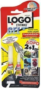 ΚΟΛΛΑ LOGO ΣΤΙΓΜΗΣ GEL 2GR.+ MICRO 1GR. ΔΩPO ΚΟΛΛΑ LOGO ΣΤΙΓΜΗΣ GEL 2GR.+ MICRO 1GR. ΔΩPO