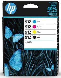 ΓΝΗΣΙΟ ΜΕΛΑΝΙ HEWLETT PACKARD NO 912 MULTIPACK ΜΕ OEM:6ZC74AE ΓΝΗΣΙΟ ΜΕΛΑΝΙ HEWLETT PACKARD NO 912 MULTIPACK ΜΕ OEM:6ZC74AE