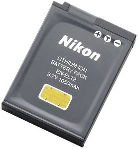 NIKON EN-EL12 LITHIUM-ION RECHARGEABLE BATTERY NIKON EN-EL12 LITHIUM-ION RECHARGEABLE BATTERY