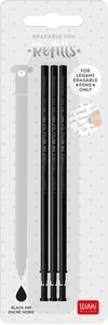 LEGAMI REFEP0004 REFILL ERASABLE PEN - BLACK - PACK 3 PCS LEGAMI REFEP0004 REFILL ERASABLE PEN - BLACK - PACK 3 PCS
