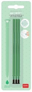 LEGAMI REFEP0007 REFILL ERASABLE PEN - GREEN - PACK 3 PCS LEGAMI REFEP0007 REFILL ERASABLE PEN - GREEN - PACK 3 PCS