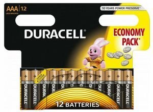 ΜΠΑΤΑΡΙΑ 3Α DURACELL PLUS 100% 12ΤΜΧ ΜΠΑΤΑΡΙΑ 3Α DURACELL PLUS 100% 12ΤΜΧ