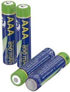ENERGENIE EG-BA-AAA8R4-01 RECHARGEABLE AAA 850MAH 4PCS BLISTER
