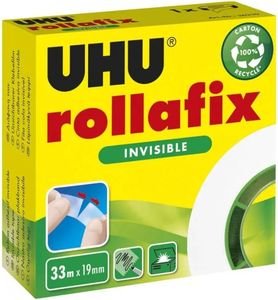 UHU ΑΝΤΑΛΛΑΚΤΙΚΟ ΣΕΛΟΤΕΙΠ ROLLAFIX ΑΟΡΑΤΟ 19ΜΜ X 33M
